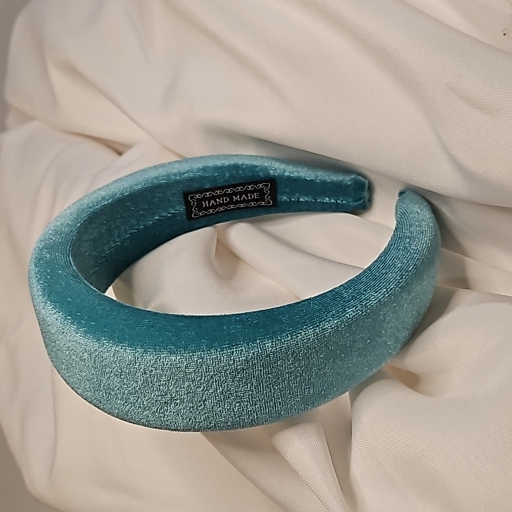 Teal green headband